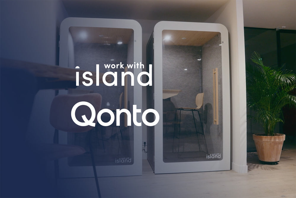 Avis client: Qonto complète ses bureaux WeWork avec nos cabines insonorisées