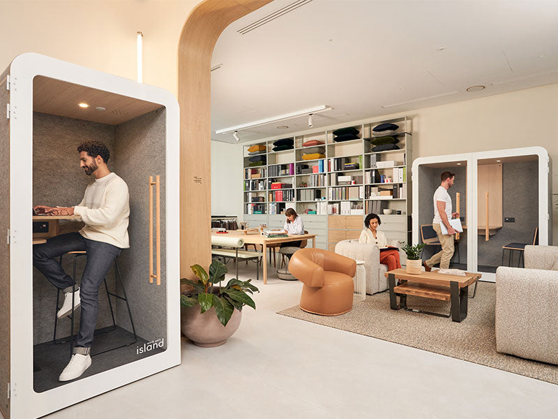 Work With Island - Quel mobilier acoustique choisir pour une insonorisation totale ?