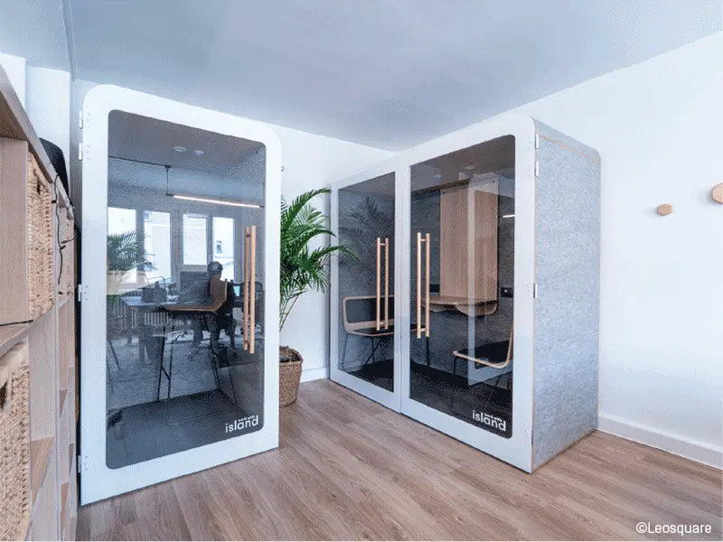 Work With Island - Buy a booth to optimise your office space